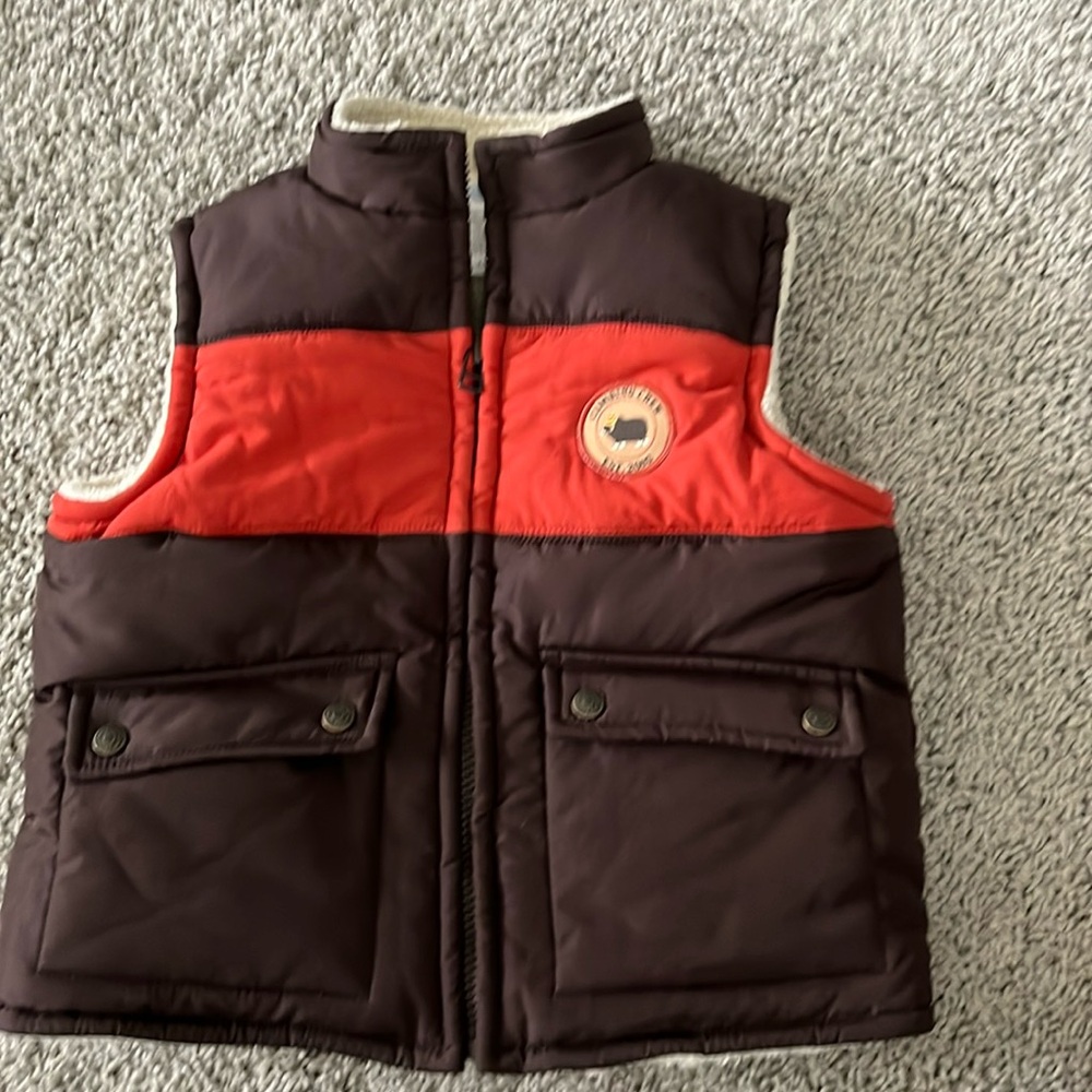 Fleece lined vest - size 2T